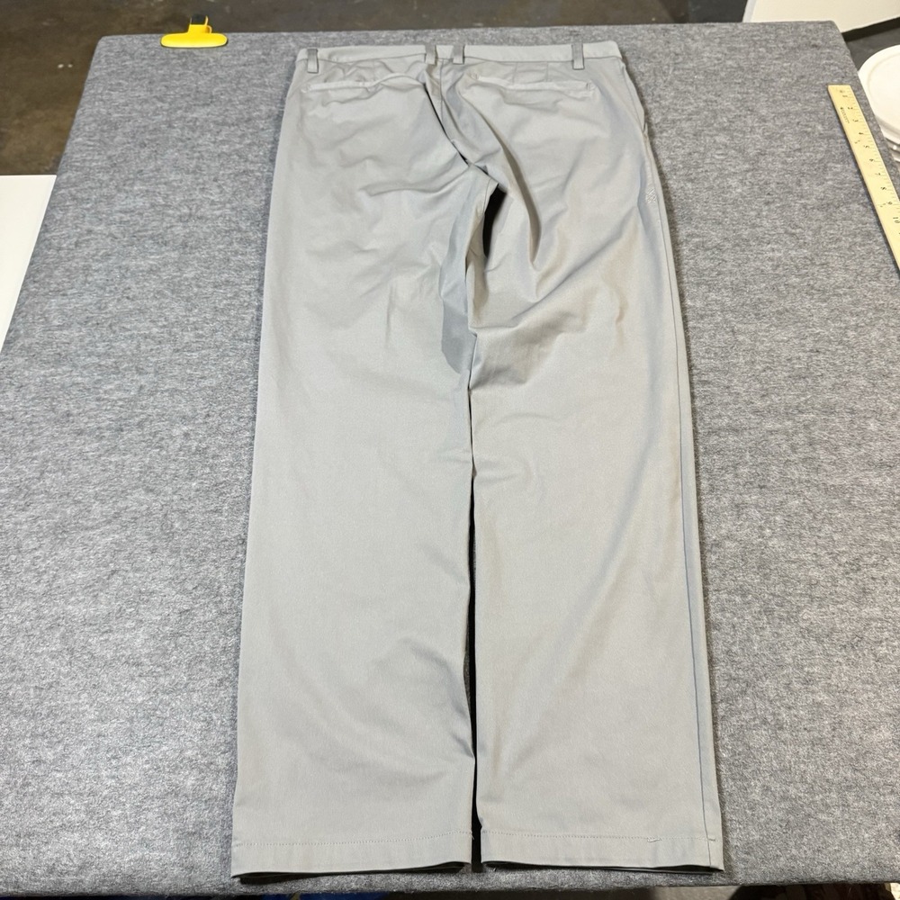 Rhone Commuter Pants Mens 34 Gray Classic Fit Performance Lightweight Golf Work - Picture 7 of 14
